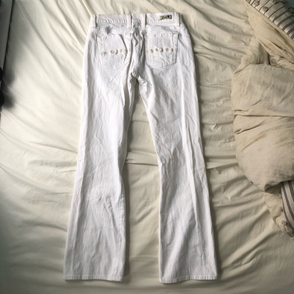 Lucky Brand White Bootcut Jeans - Picture 2 of 4